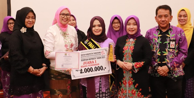 Penghargaan Perempuan Inspiratif 2023 dari Kabupaten Tangerang