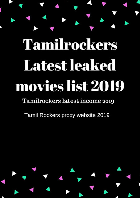 Tamil Rockers proxy website 2019