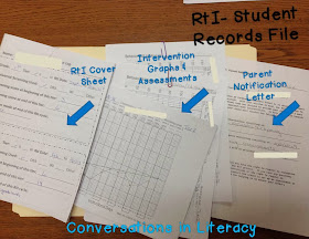 How to organize and manage student RtI files