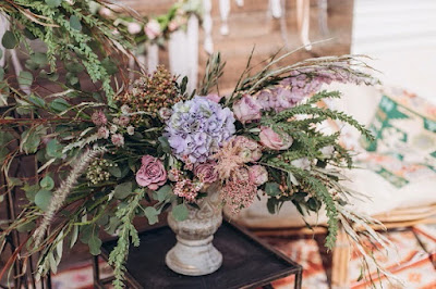 flower arrangement in a vase