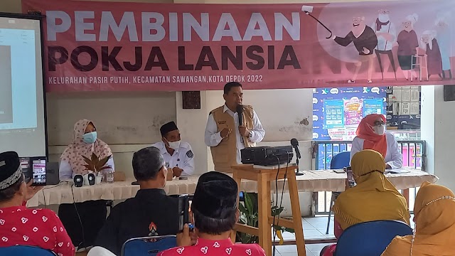 Sekcam Sawangan: Lansia Harus Bahagia 