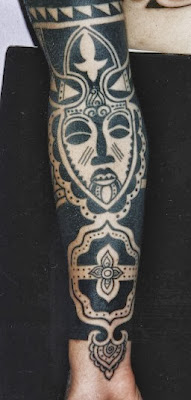 african tribal arm tattoos design