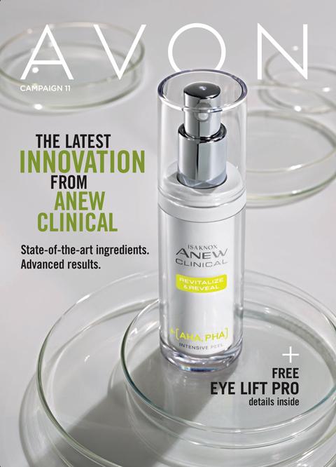 AVON Campaign 11 Brochure 2021 Online - The Latest Innovation From Anew Clinical!