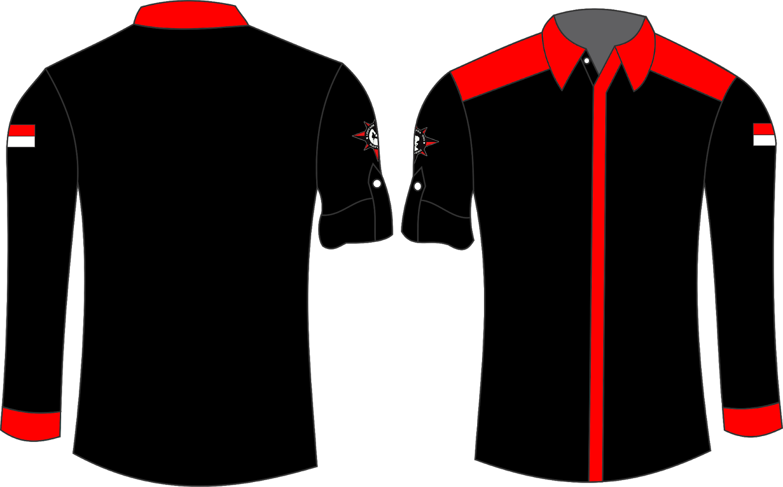 Kumpulan Desain  Baju  Pdh Vector 1001desainer