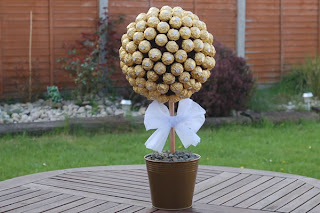 ferrero rocher topiary tree