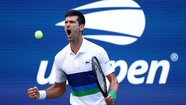 Djokovic vibra em ponto conquistado na vitória sobre Nishikori no US Open