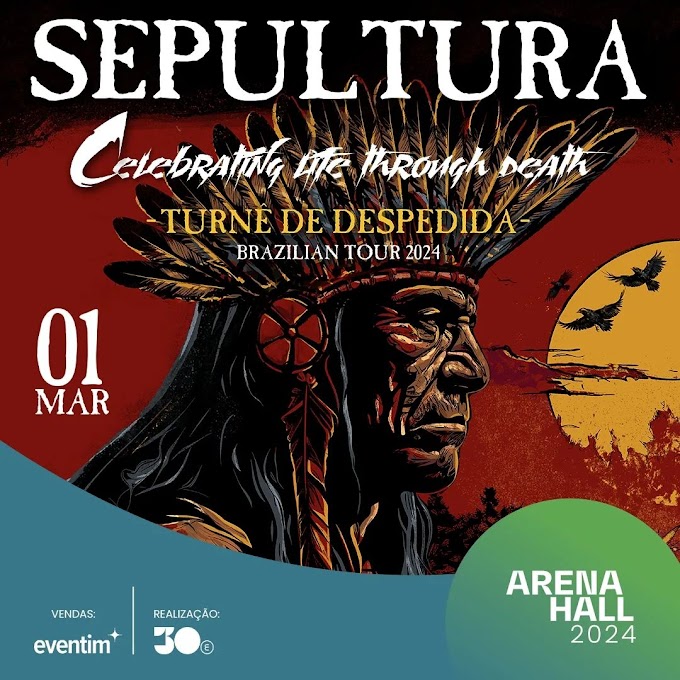 01/03/2024 Show do Sepultura em Belo Horizonte [Arena Hall]
