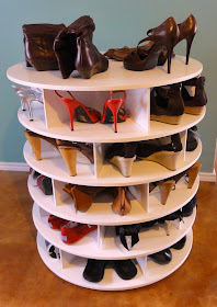 lazy susan for shoes