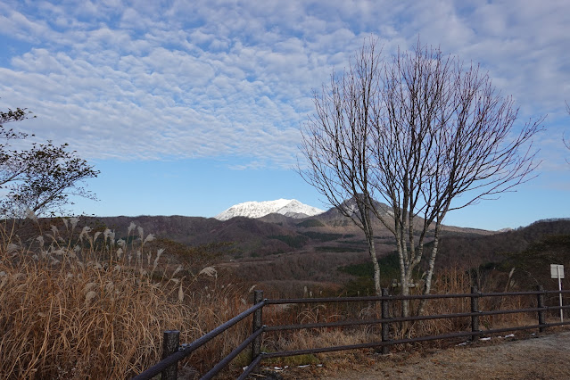 岡山県真庭市の蒜山下徳山 鬼女台展望休憩所からの眺望