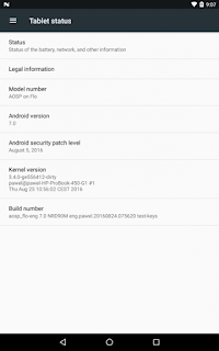 How To Flash AOSP Android 7.0 ROM On Nexus 7 (2013)