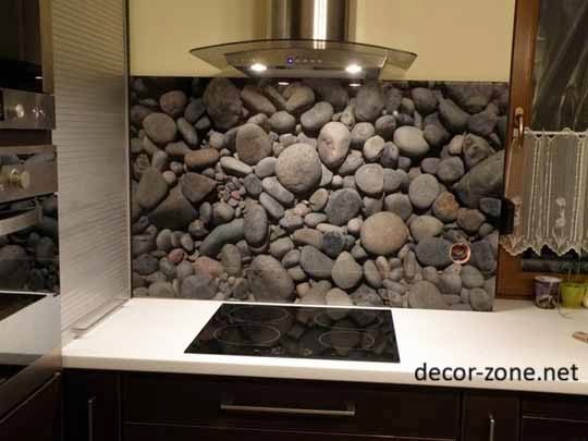 kitchen glass wall panels - designs, ideas, advantages