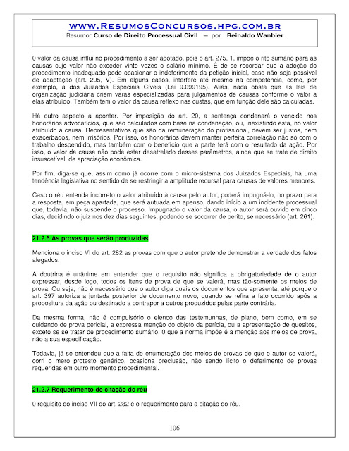 APOSTILA DIREITO PROCESSUAL CIVIL PDF