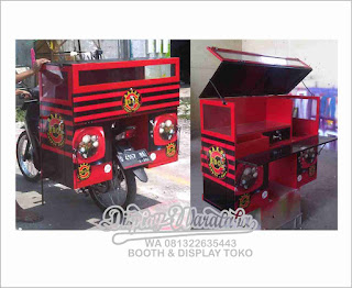 produksi gerobak motor  bakso