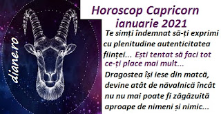 Horoscop Capricorn ianuarie 2021