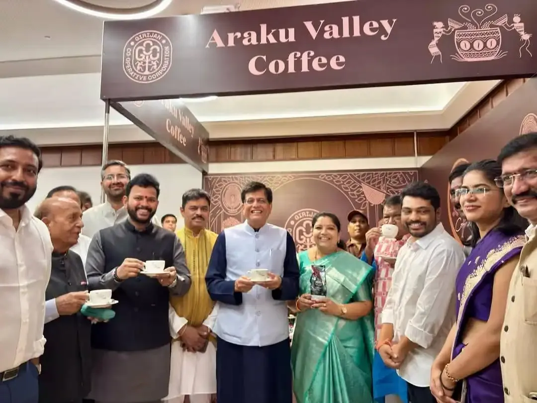 Araku coffee launching moment