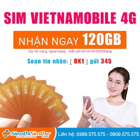 Sim 4G Vietnamobile - Ưu đãi cực khủng với chi phí cực rẻ