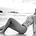 Modelo Monalisa Reis, mostra beleza e boa forma em ensaio na praia