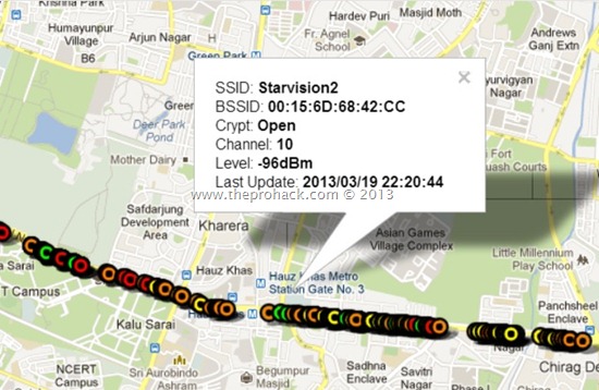 Wardriving at Delhi Updated - The OPEN,WEP and WPA