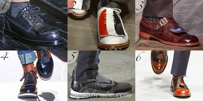 Fall 2014 Men's Footwear Fashion Trends