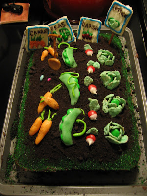 Vegetable Garden Cake