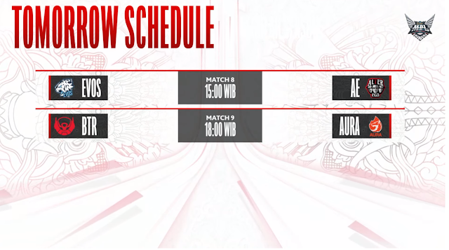 Jadwal MPL ID Season 11 Besok