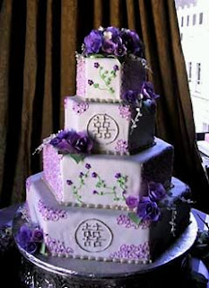 Purple Wedding Cakes