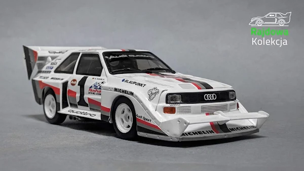 Minichamps Audi Sport Quattro S1 Pikes Peak, Winner Pikes Peak International Hill Climb 1987, 626 of 6 687