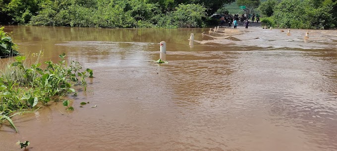 Tarrafas: Rio dos Bastiões recebe grande aporte de água.