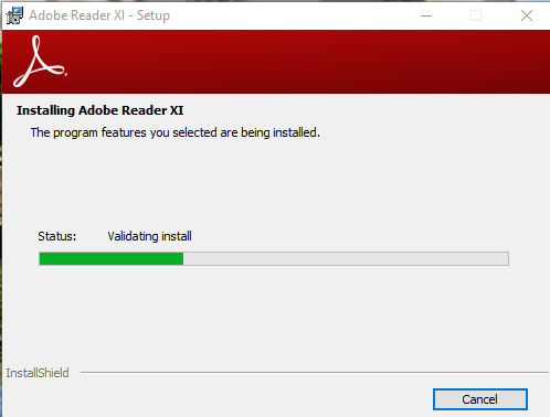 Installing Adobe Reader