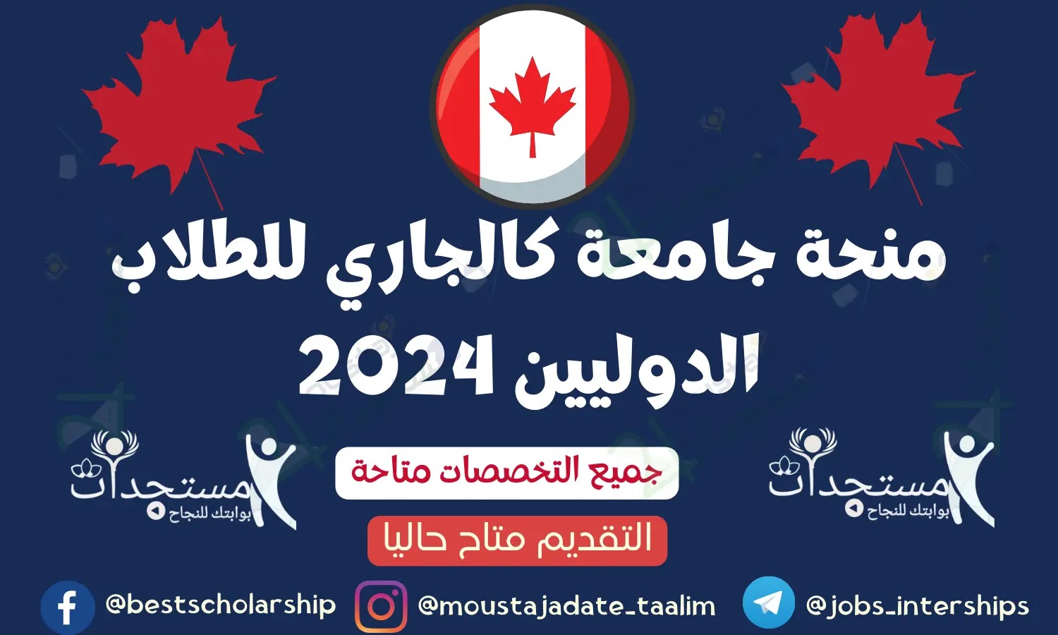 منحة جامعة كالجاري للطلاب الدوليين 2024