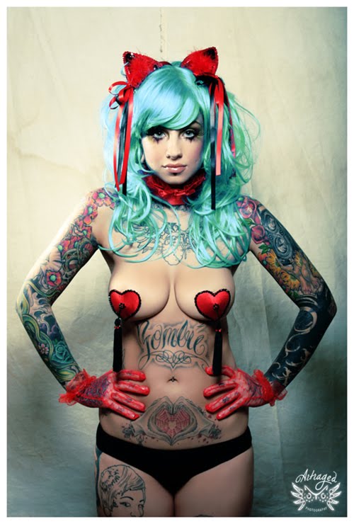 Girl Sleeve Tattoos