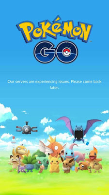 pokemon go server down
