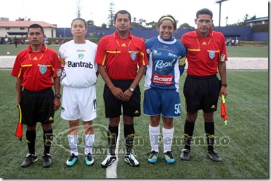 capitanas y terna arbitral