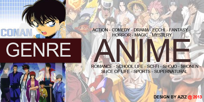 Arti dan Penjelasan Beberapa Genre Anime  RahmanCyber