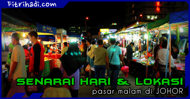 pasar malam hari ahad