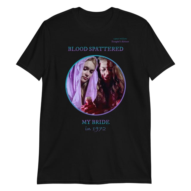 The Blood Spattered Bride T-Shirt (1972 Movie by Vicente Aranda)