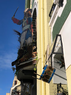 Villa malouine décorée à l'effigie de Jean Bart lors du Carnaval de Malo-les-Bains 2023