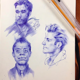 07-Thiago-Moura-Januário-Different-Shapes-Features-And-Expressions-in-Portraits-www-designstack-co