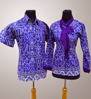 Foto Model Baju Batik Sarimbit Atasan