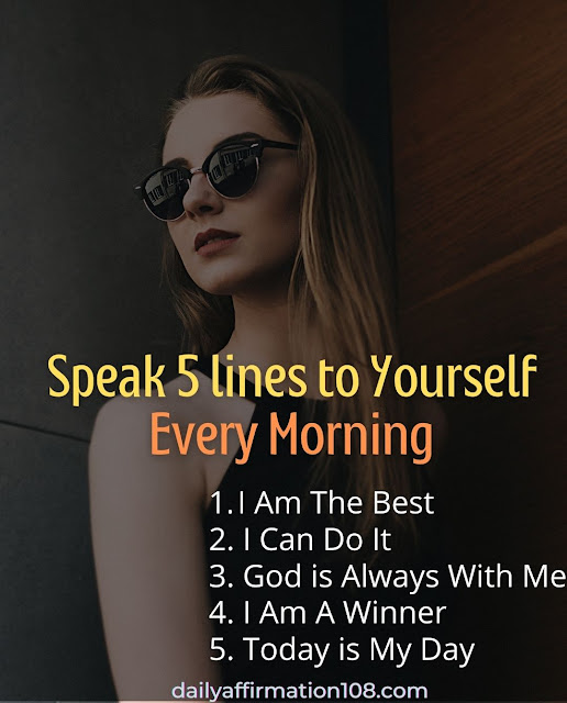 daily positive morning affirmations for women