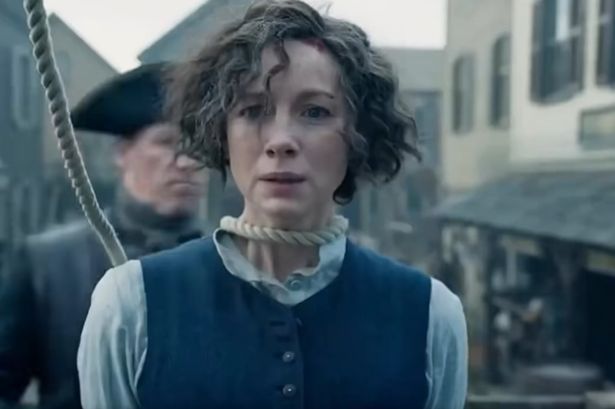 Claire (Caitriona Balfe) sokkoló pillanata az Outlander sorozat 7 évadának első teaser trailerében