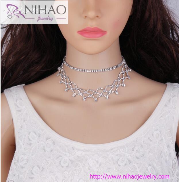 alloy Diamond necklace