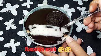 puding coklat