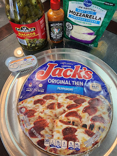 frozen jacks pizza on pellet grill