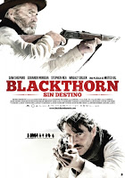 imagen de la portada de blackthorn en la que salen los protagonistas de la pelicula