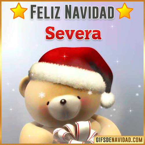 Feliz Navidad Severa