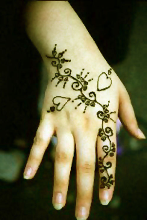 Simple Beautiful New Mehndi Designs - fashion world