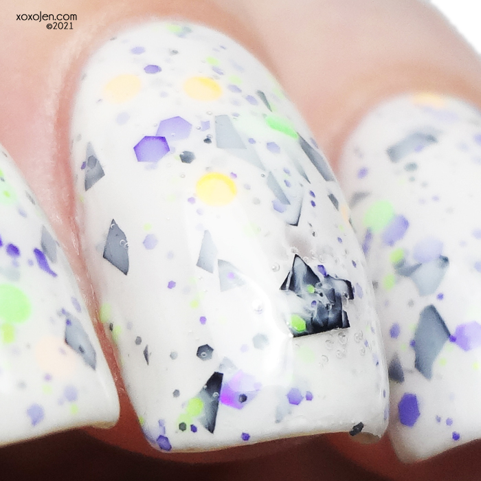 xoxoJen's swatch of Glam Polish Ghosts And Goblins Come To Play