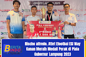 Rischo alfredo. Atlet Efootbal ESI Way Kanan Meraih Medali Perak di Piala Gubernur Lampung 2023.