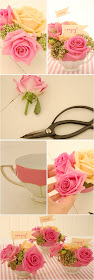 DIY Party Tea Cup Flower Arrangement 